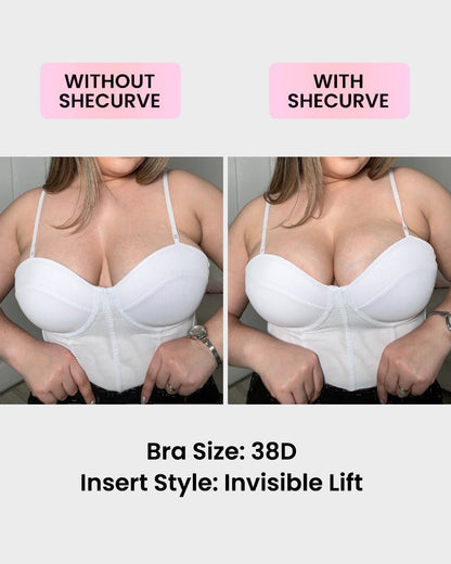 Double-Sided Adhesive Invisible Lift Inserts