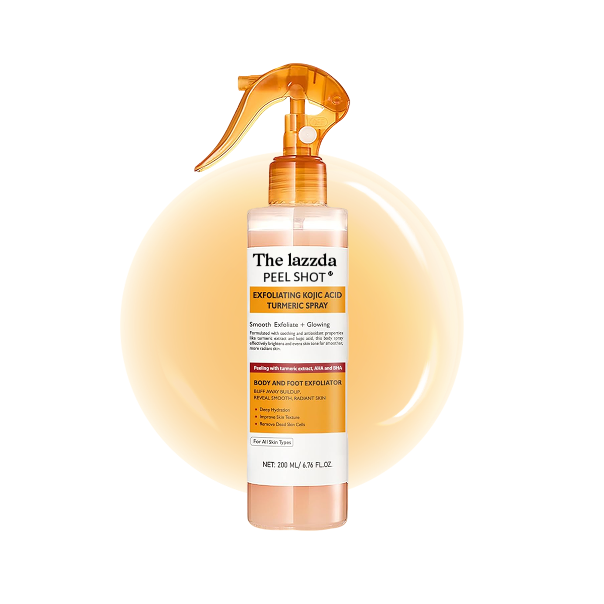 🌸 New! Peeling Shot Keratin Care Kojic Acid Turmeric Spray