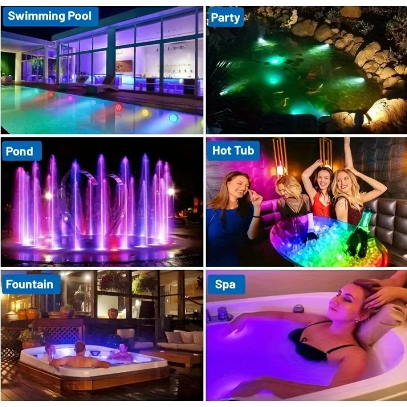 Elziq Remote Controlled  LED Pool Light