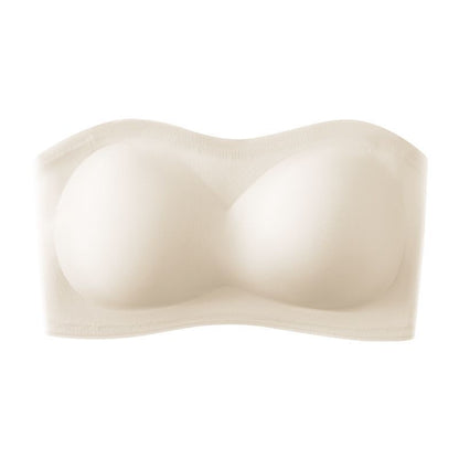 Non-Slip Bandeau Seamless Wireless Strapless Bra