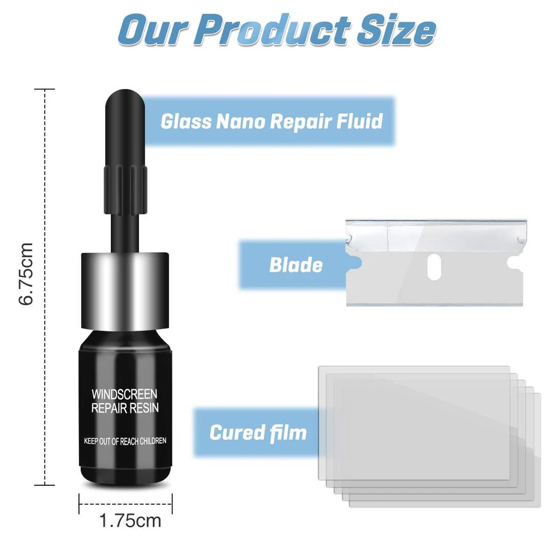 Elziq Glass Repair Fluid