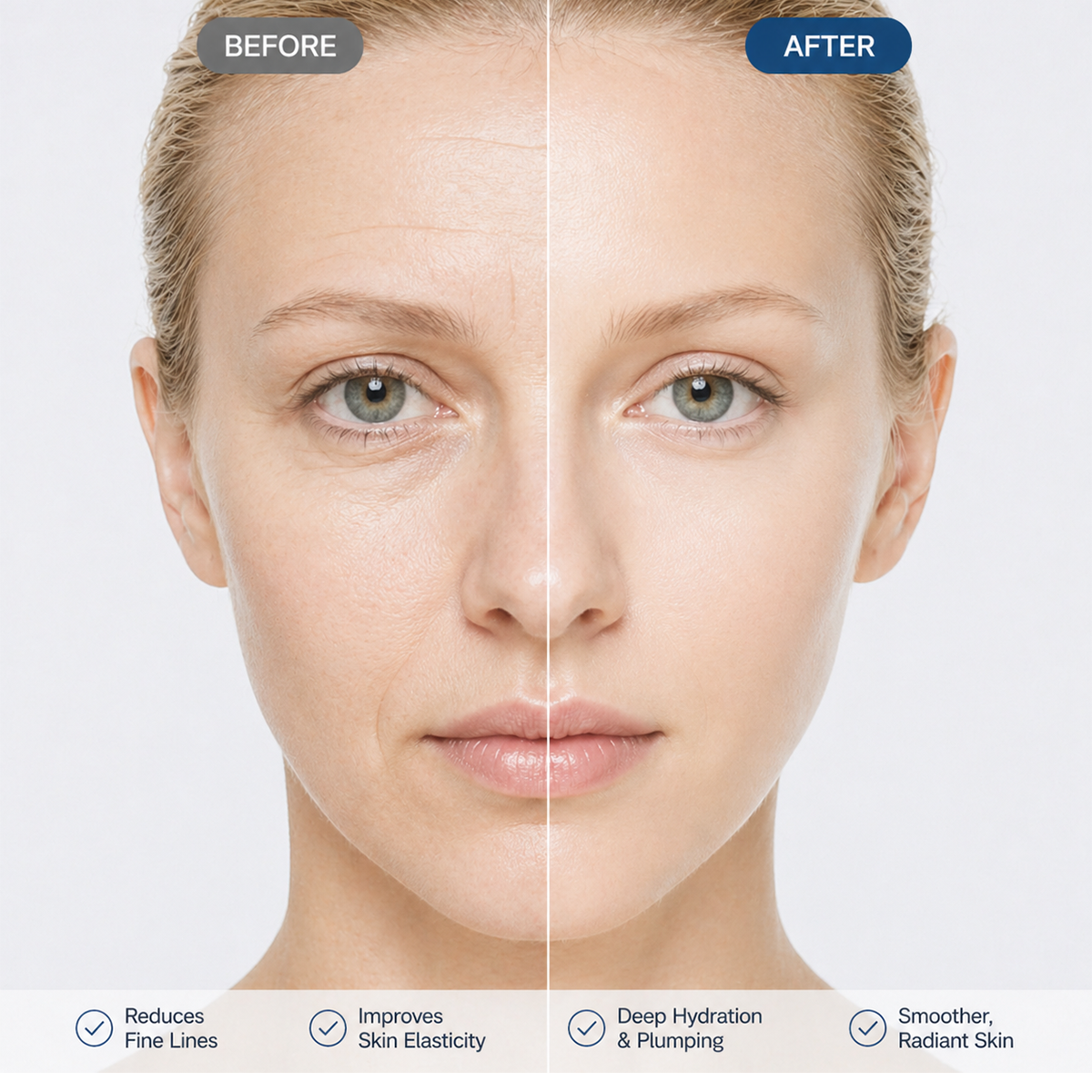 PDRN Peptide Glow Face Cream with Gua Sha