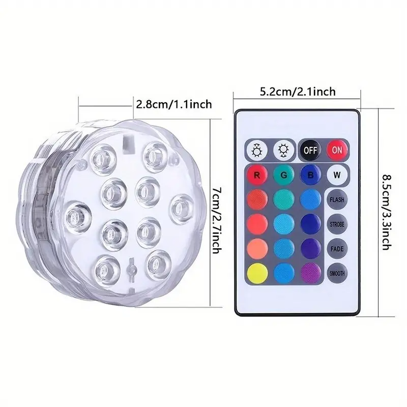 Elziq Remote Controlled  LED Pool Light