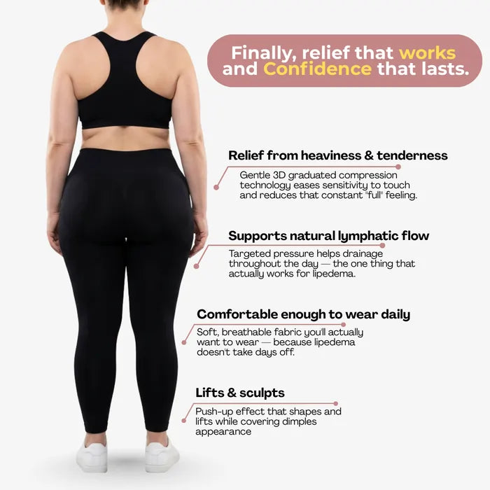 Elziq 3D Legging – Say goodbye to lipoedema pain and swelling naturally
