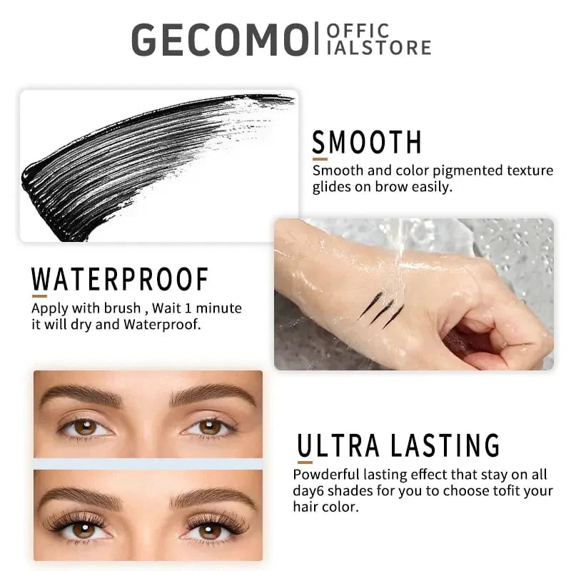 Waterproof Mascara for Long-Lasting 24-Hour Thick & Well-Defined Lashes