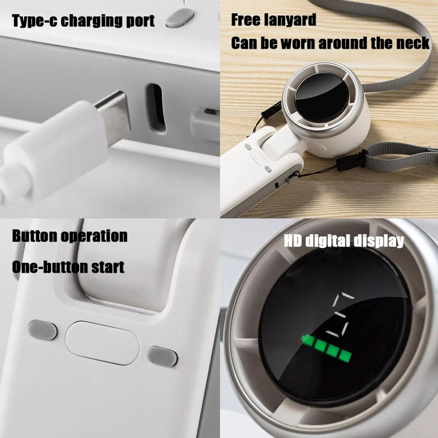 Ultra-Portable Turbo Personal Cooler🧊
