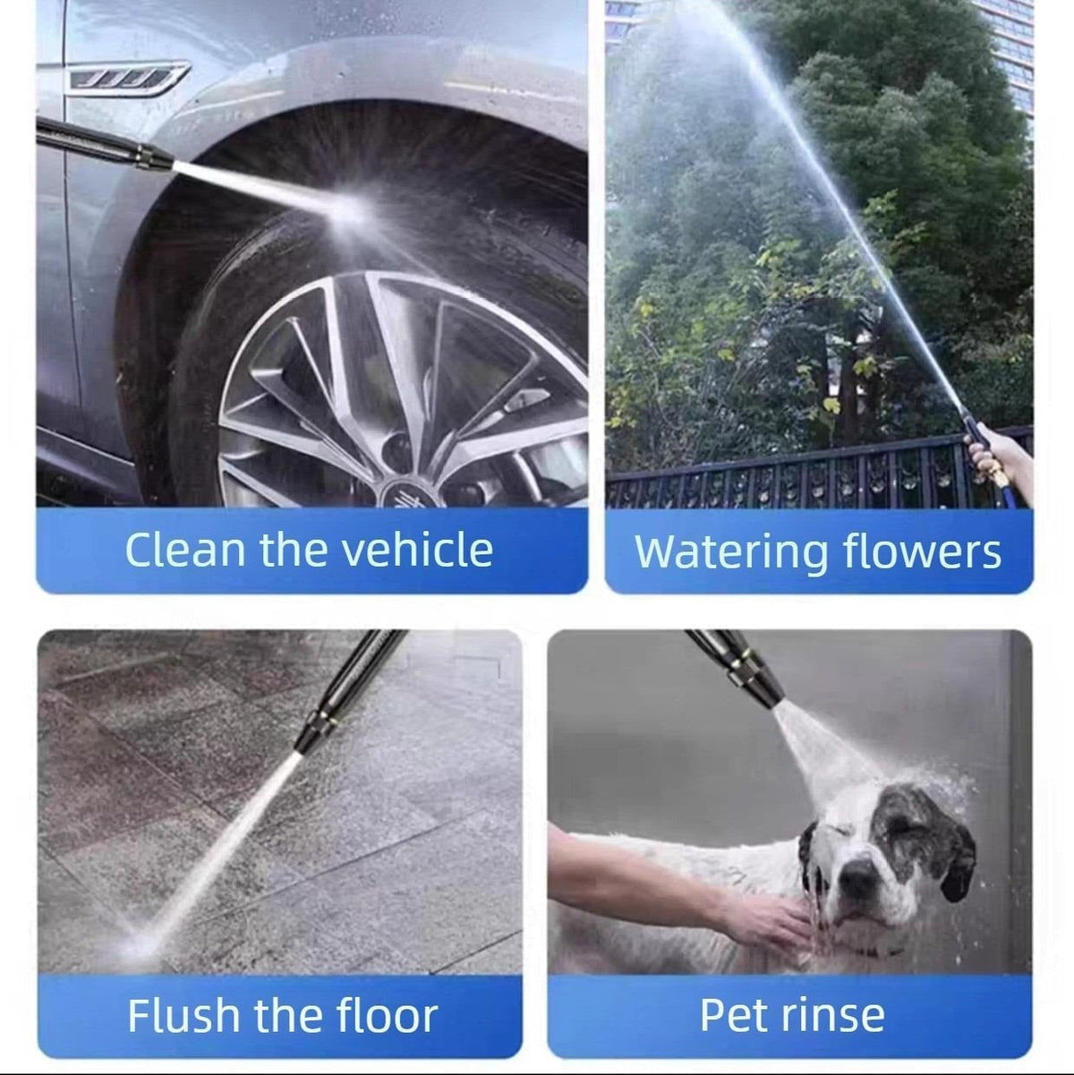 Home High-Pressure Car Wash Water Gun